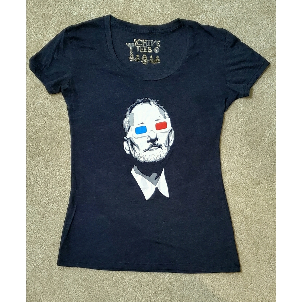 Womens Chive Tshirt 3D Bill Murray